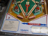 (image for) World Series Pinball by Gottlieb 1972