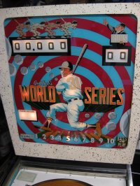 (image for) World Series Pinball by Gottlieb 1972