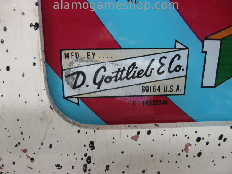 (image for) World Series Pinball by Gottlieb 1972