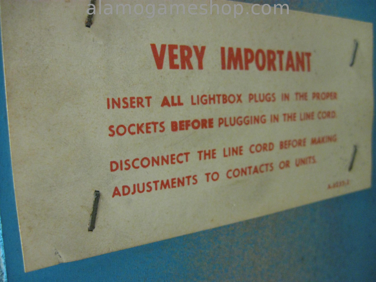 (image for) World Series Pinball by Gottlieb 1972