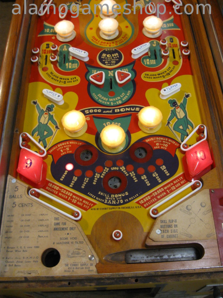 (image for) Banjo Pinball by Exhibit 1948