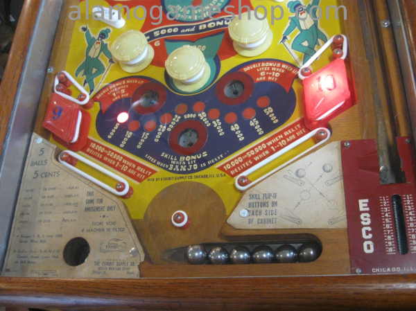 (image for) Banjo Pinball by Exhibit 1948