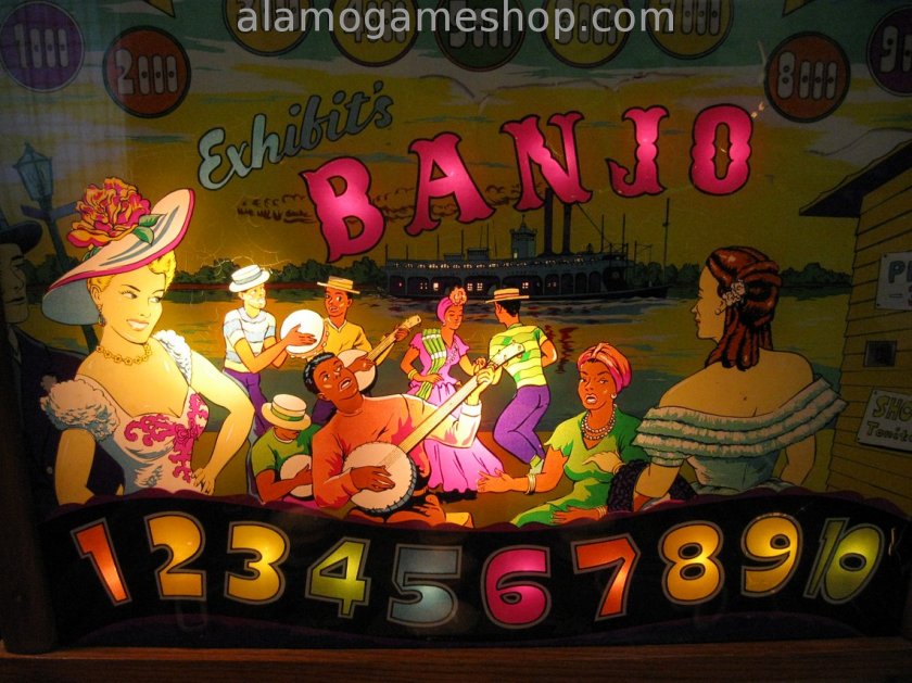 Banjo Pinball by Exhibit 1948 - Click Image to Close
