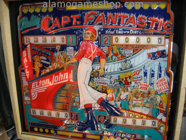 (image for) Captain Fantastic pinball by Bally 1976