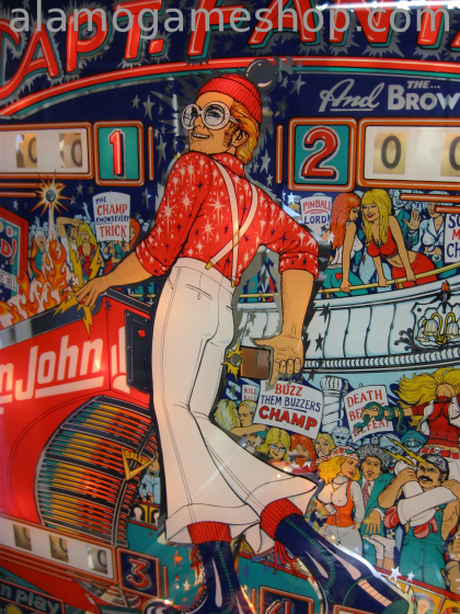 (image for) Captain Fantastic pinball by Bally 1976