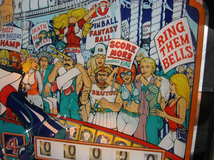 (image for) Captain Fantastic pinball by Bally 1976