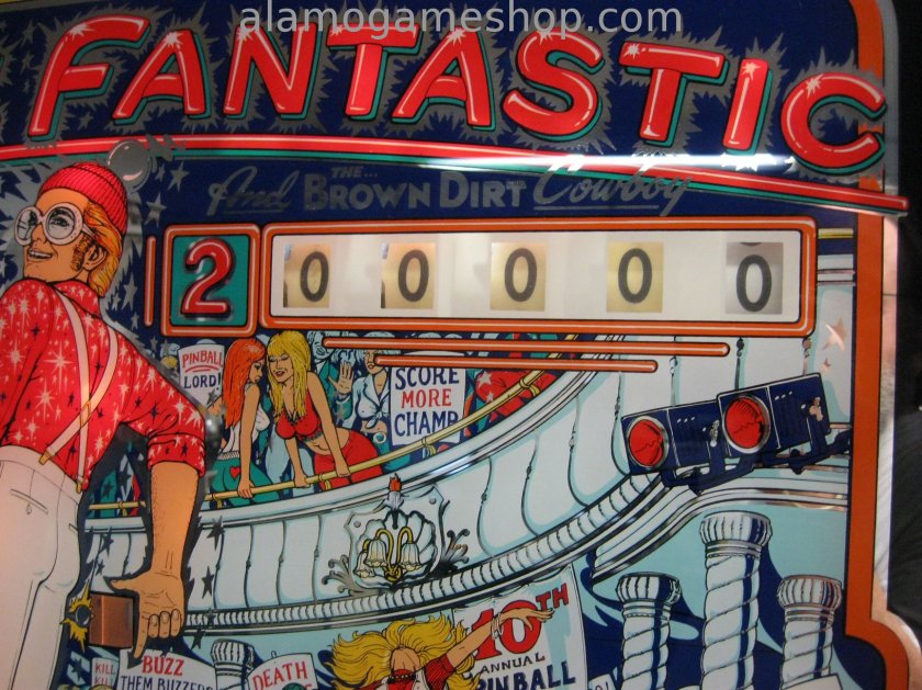 Captain Fantastic pinball by Bally 1976 - Click Image to Close