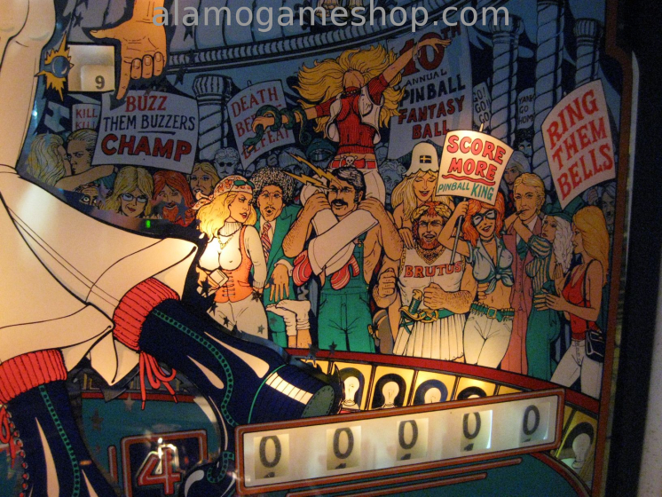 (image for) Captain Fantastic pinball by Bally 1976