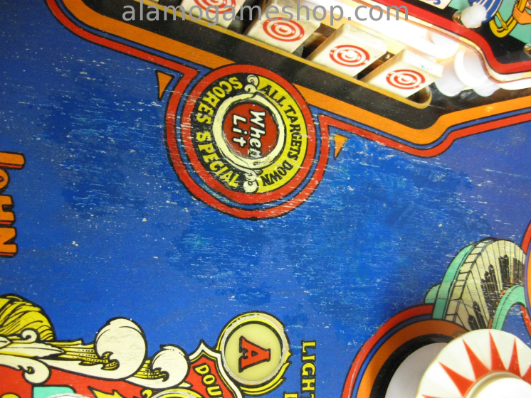 (image for) Captain Fantastic pinball by Bally 1976