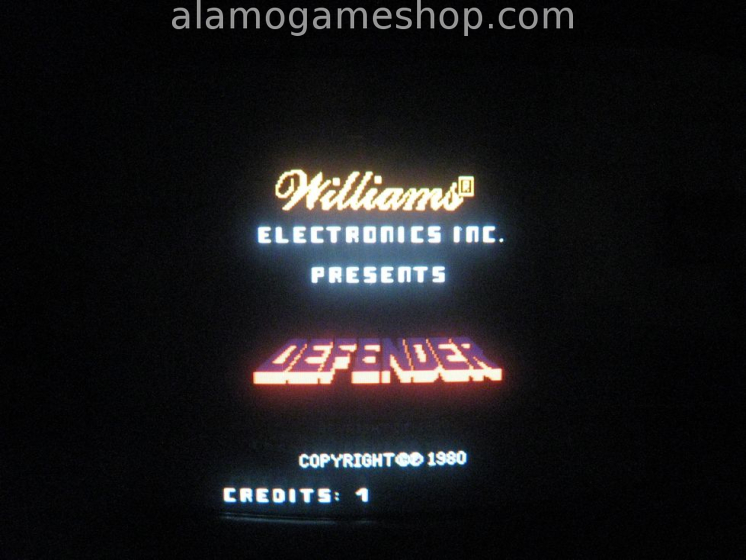 (image for) Defender - Williams Video Game
