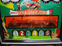 (image for) Hayburners II pinball by Williams 1968