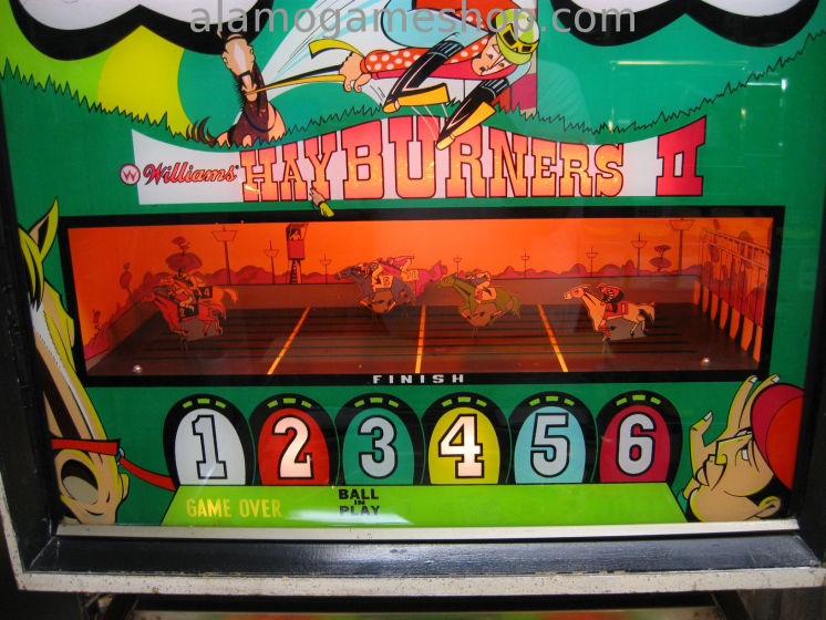 (image for) Hayburners II pinball by Williams 1968
