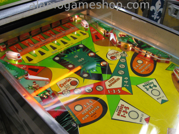 (image for) Hayburners II pinball by Williams 1968