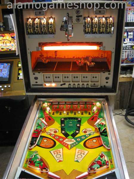 (image for) Hayburners II pinball by Williams 1968