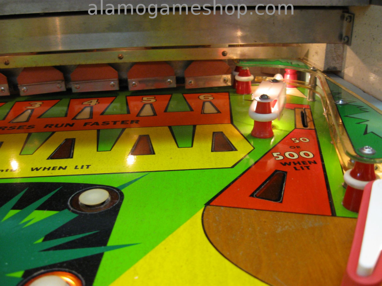 (image for) Hayburners II pinball by Williams 1968