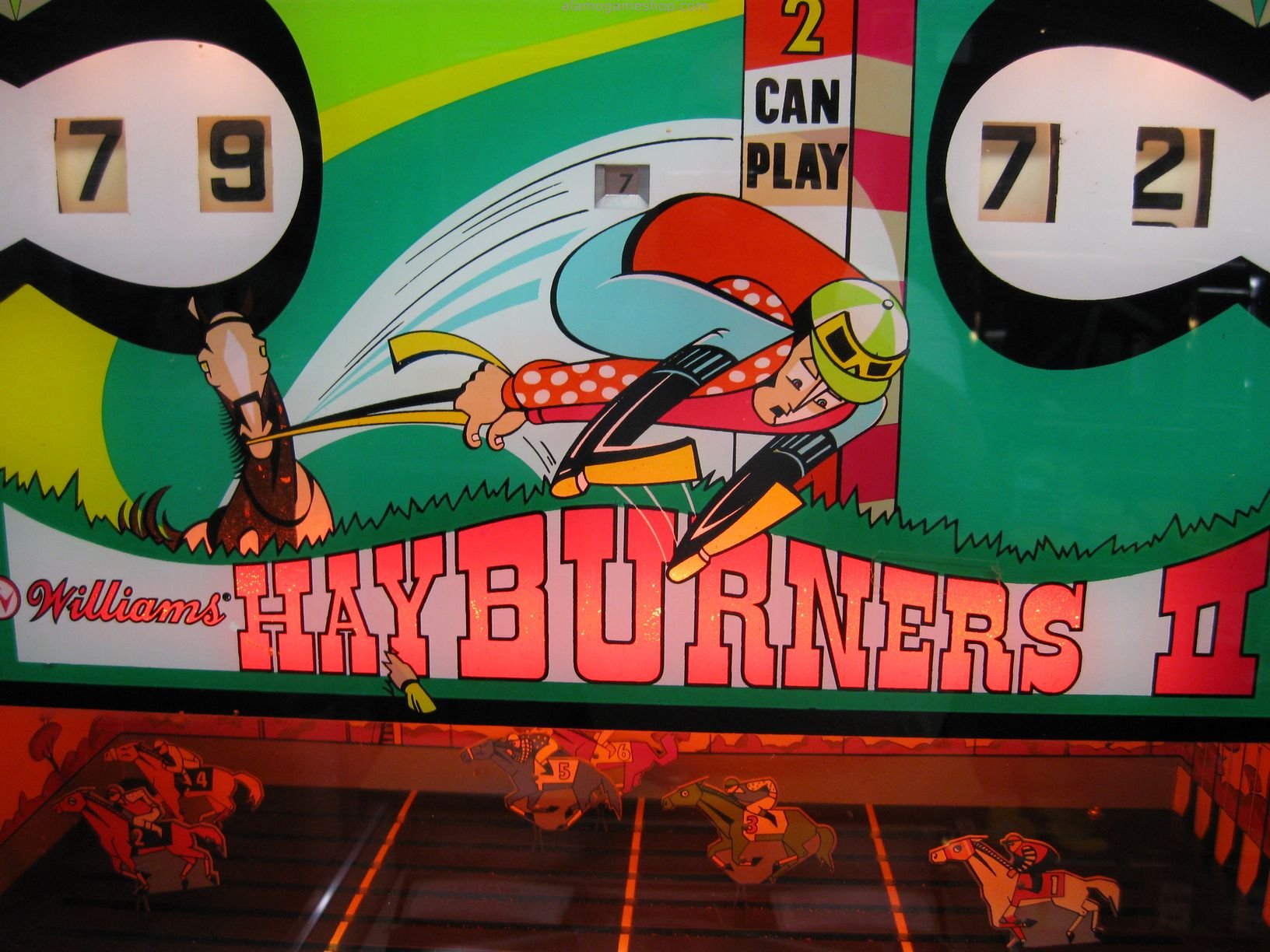 (image for) Hayburners II pinball by Williams 1968