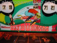 (image for) Hayburners II pinball by Williams 1968