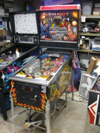 (image for) Pinbot pinball by Williams 1986