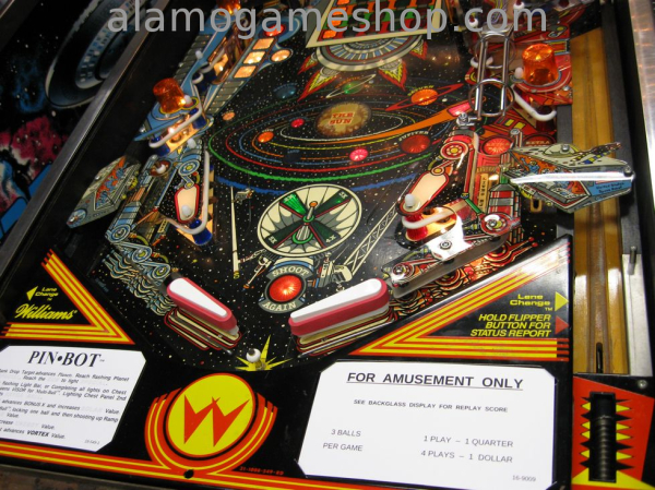 (image for) Pinbot pinball by Williams 1986