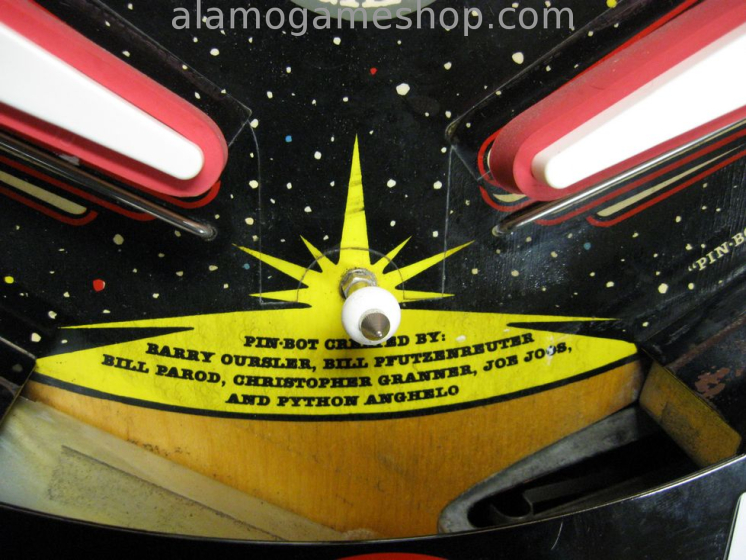 (image for) Pinbot pinball by Williams 1986