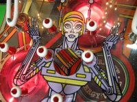 (image for) Pinbot pinball by Williams 1986