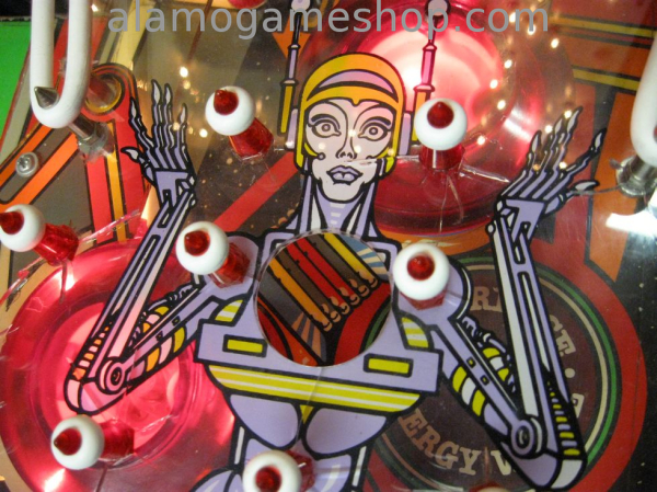 (image for) Pinbot pinball by Williams 1986