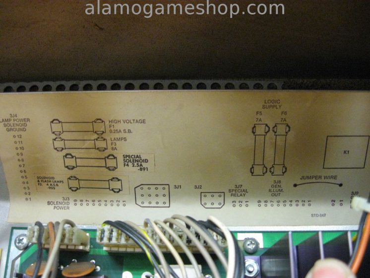 (image for) Pinbot pinball by Williams 1986