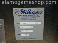 (image for) Pinbot pinball by Williams 1986