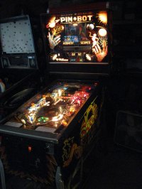 (image for) Pinbot pinball by Williams 1986