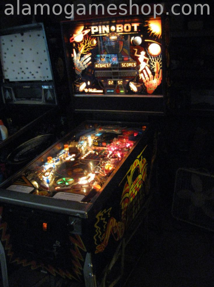 (image for) Pinbot pinball by Williams 1986