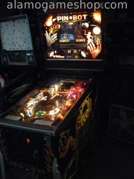 (image for) Pinbot pinball by Williams 1986