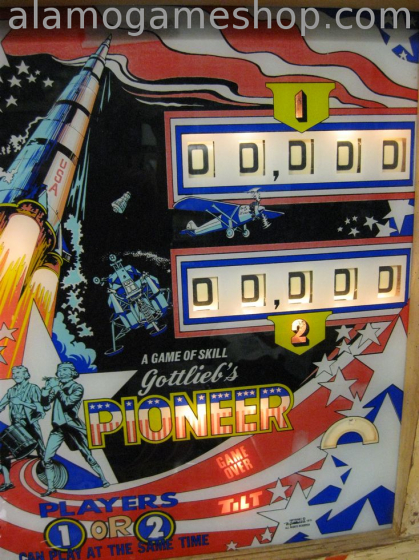 (image for) Pioneer pinball by Gottlieb 1975