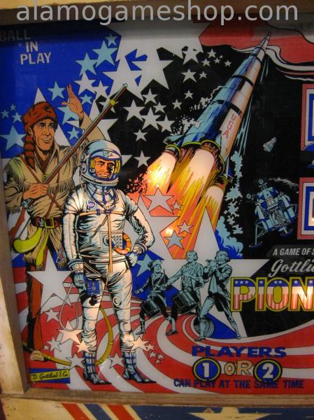 (image for) Pioneer pinball by Gottlieb 1975