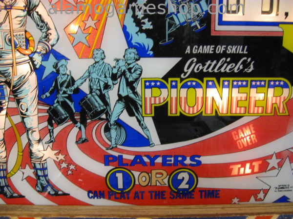 (image for) Pioneer pinball by Gottlieb 1975