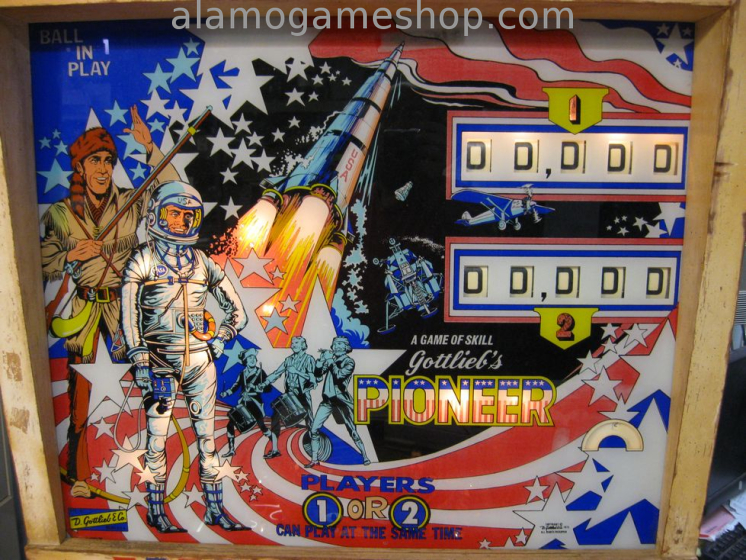 (image for) Pioneer pinball by Gottlieb 1975