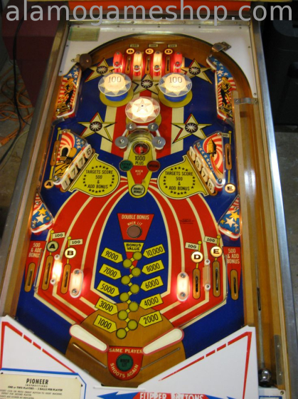 (image for) Pioneer pinball by Gottlieb 1975