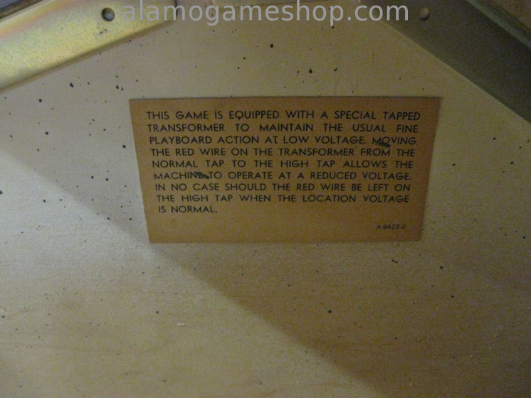 (image for) Pioneer pinball by Gottlieb 1975