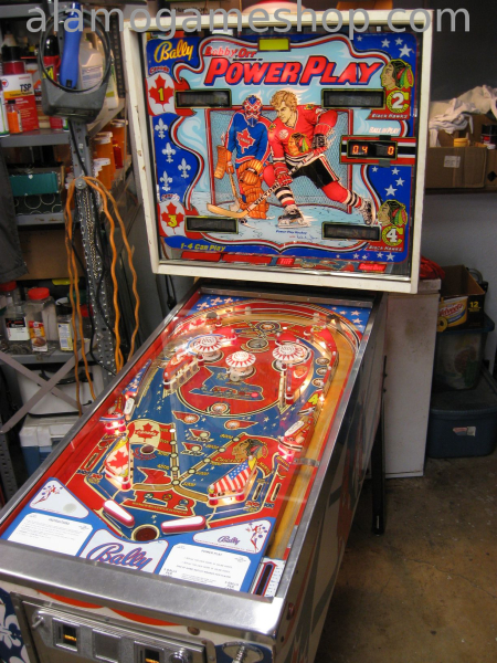 (image for) Power Play, Bobby Orr pinball by Bally