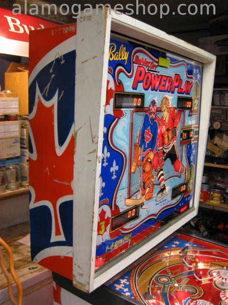 (image for) Power Play, Bobby Orr pinball by Bally