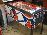 (image for) Power Play, Bobby Orr pinball by Bally