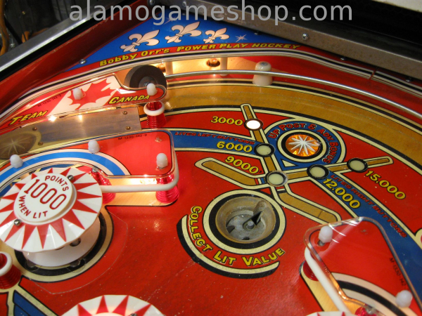 (image for) Power Play, Bobby Orr pinball by Bally