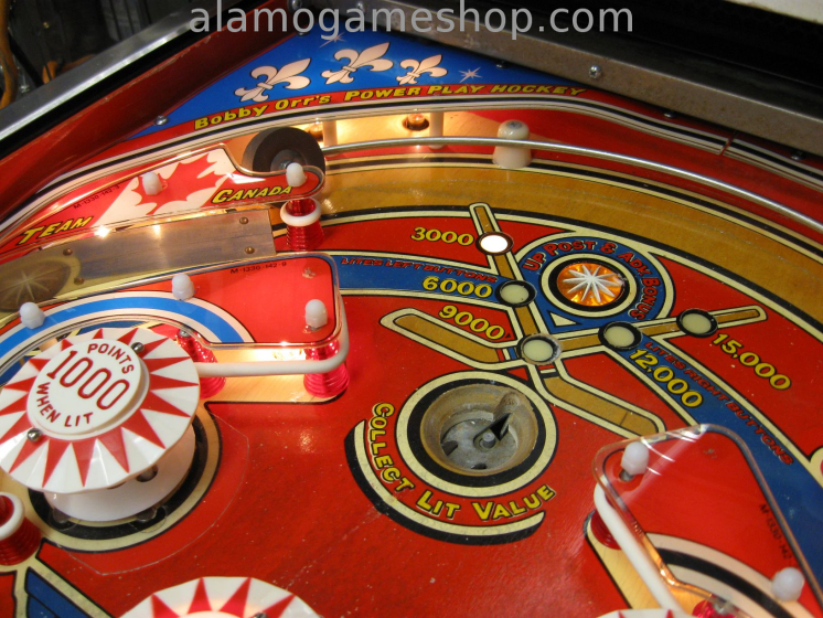 (image for) Power Play, Bobby Orr pinball by Bally