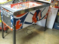 (image for) Power Play, Bobby Orr pinball by Bally