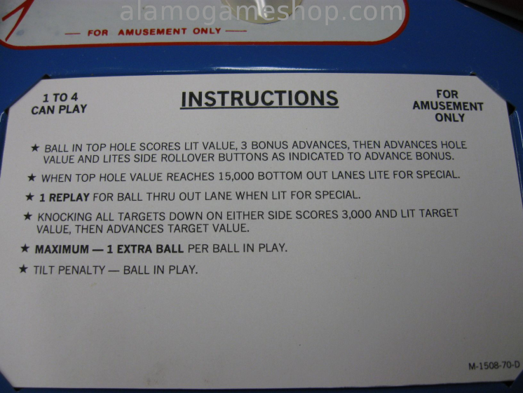 (image for) Power Play, Bobby Orr pinball by Bally