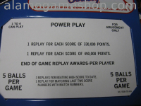 (image for) Power Play, Bobby Orr pinball by Bally