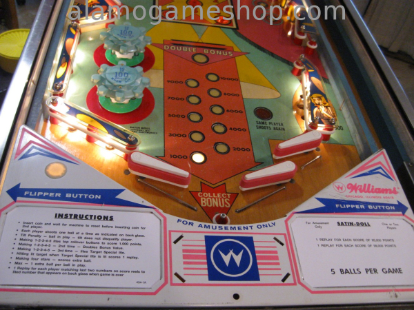 (image for) Satin Doll Pinball by Williams