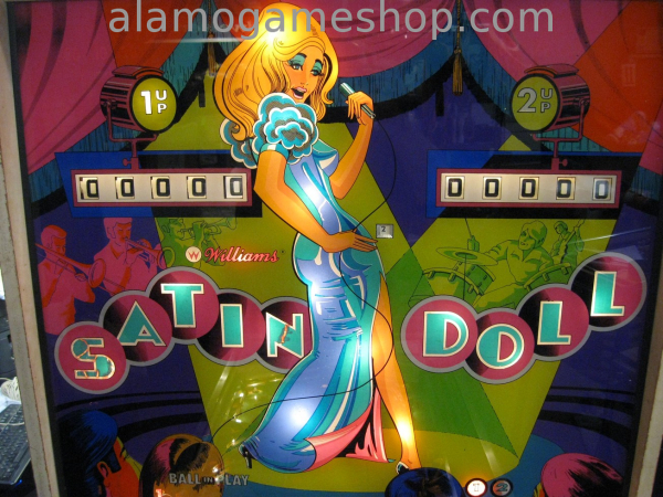 (image for) Satin Doll Pinball by Williams - Click Image to Close