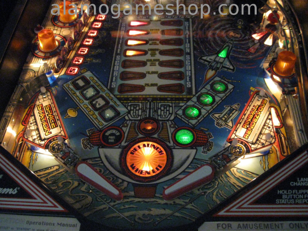 (image for) Space Station pinball by Williams 1987