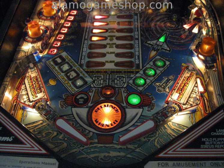 (image for) Space Station pinball by Williams 1987