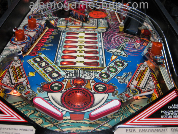 (image for) Space Station pinball by Williams 1987